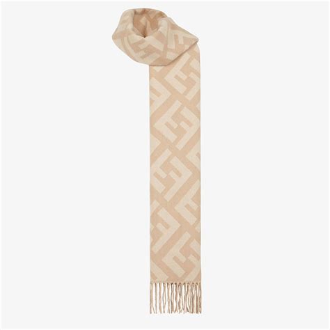 fendi scarf beige